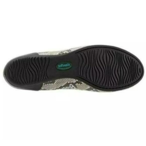 Softwalk Sonoma Flat Snake Grey - Picture 6 of 11